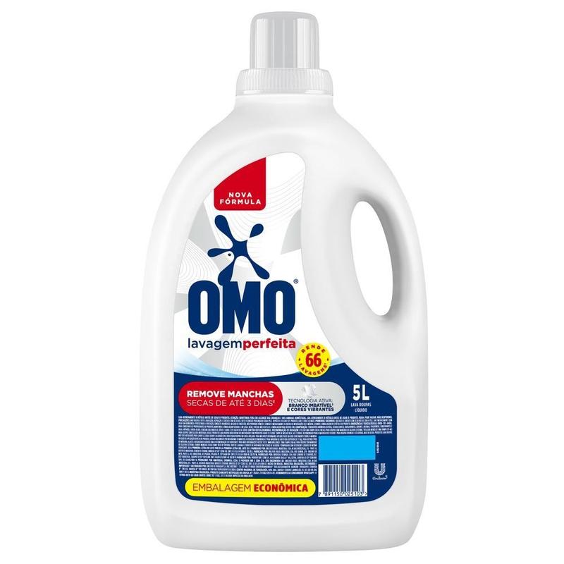 OMO Lavagem Perfeita - Sabão Líquido 5L prod000017 magalu foto 10