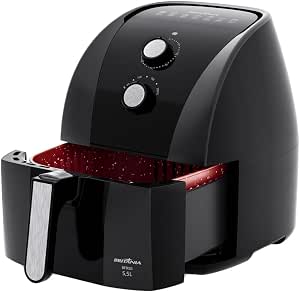 Air Fryer Britânia 5,5L 1500W Antiaderente Redstone BFR50 prod000077 amazon foto 4