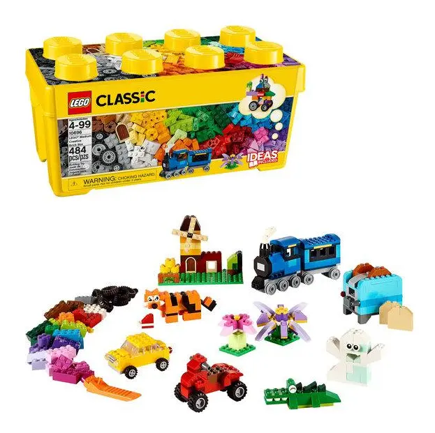LEGO Classic Caixa Média de Peças Criativas 10696 prod000143 meli foto 1