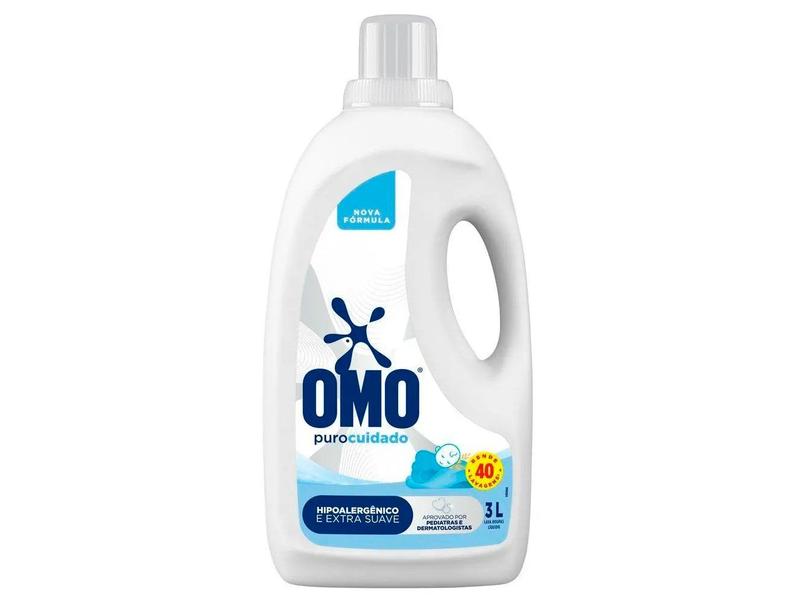 Sabão Líquido OMO Puro Cuidado 3L prod000229 magalu foto