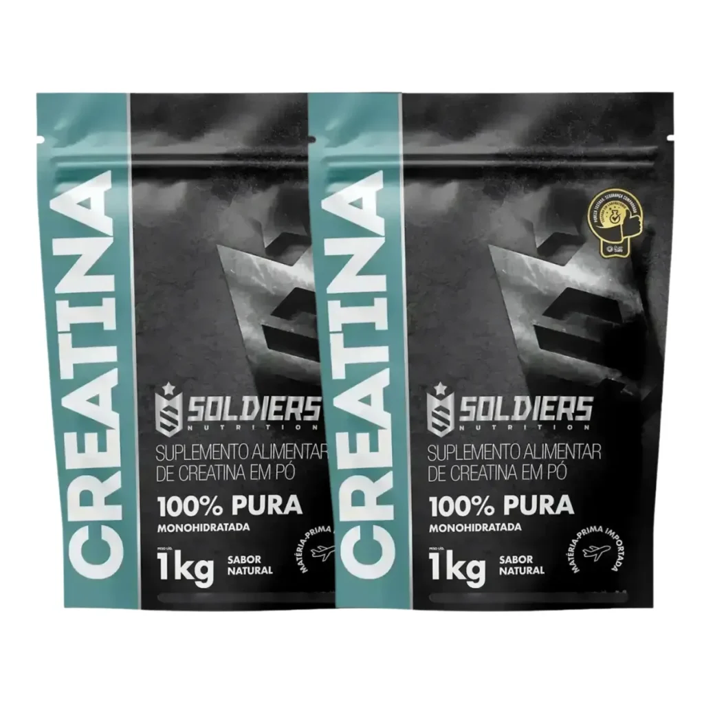 Creatina Soldiers Nutrition Monohidratada 100% Pura 2kg prod000289 meli foto 9