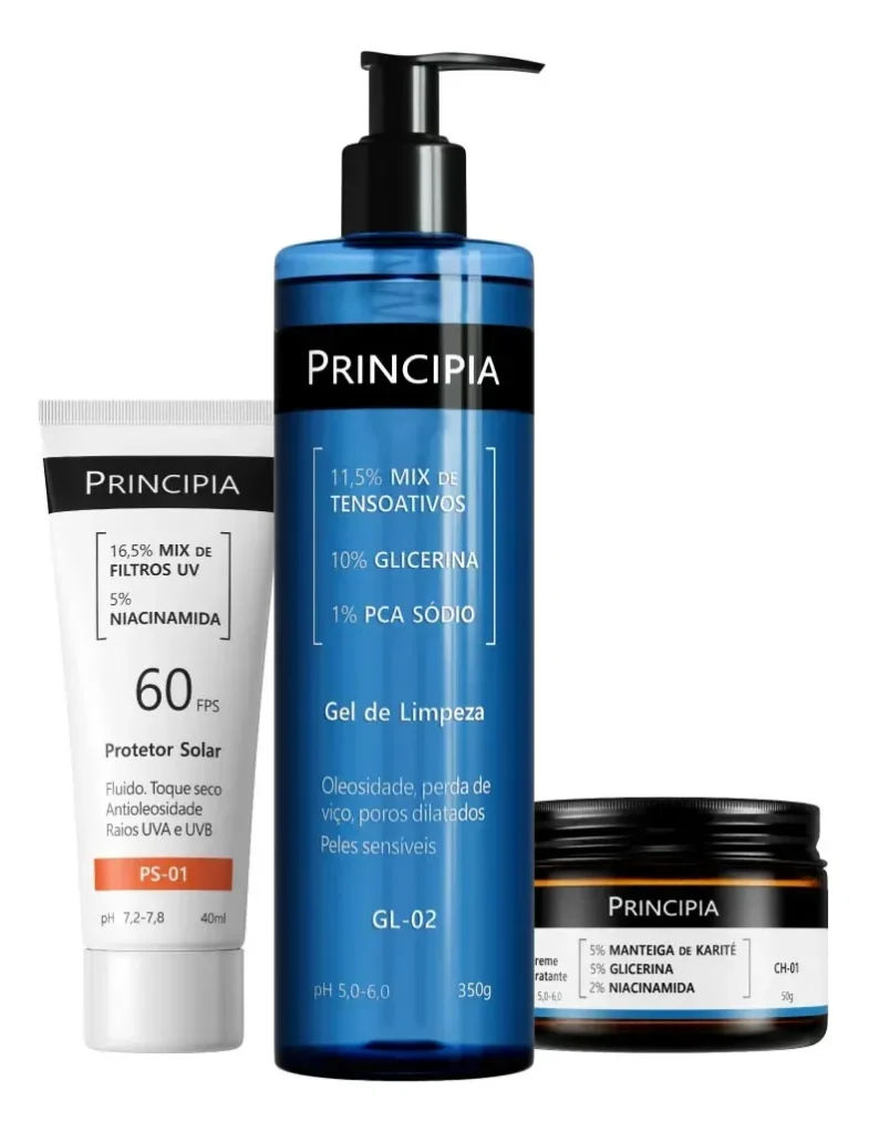 Kit Principia Skincare Pele Sensível com Protetor FPS 60 prod000162 meli foto 4